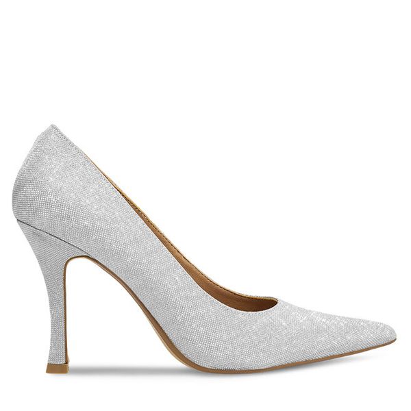 Szpilki Sergio Bardi. Szare szpilki Sergio Bardi, bez wzorów, bez obcasa. Za 229.99 zł.