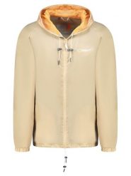 Geographical Norway Kurtka przejściowa "Boat" w kolorze beżowym rozmiar: XL. Brązowe kurtki damskie Geographical Norway, xl, z aplikacjami, bez kaptura. Za 79.59 zł.