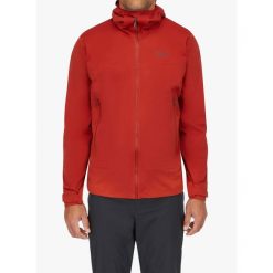 Kurtka z membraną męska Rab Kinetic 2.0 Jacket. Czerwone kurtki męskie RAB, m, bez wzorów, sportowe, bez kaptura. Za 748.99 zł.
