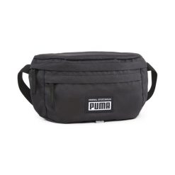 Torba Puma Academy Waist Bag, Dla obu płci. Czarne torebki klasyczne damskie Puma, bez wzorów, z poliesteru, bez dodatków. Za 83.00 zł.