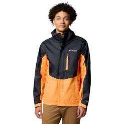 Kurtka Męska Pouring Adventure III. Brązowe kurtki męskie Columbia, m, bez wzorów, sportowe, bez kaptura. Za 472.99 zł.