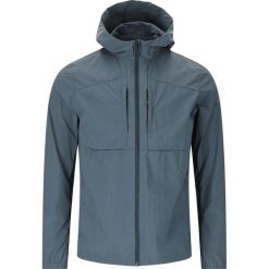 Kurtka z kapturem Endurance Kyson. Niebieskie kurtki treningowe męskie Endurance, m, bez wzorów, z materiału, do biegania. Za 364.35 zł.