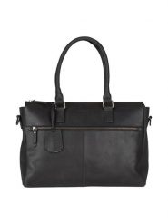 Burkely Skórzana torebka w kolorze czarnym rozmiar: onesize. Czarne torebki klasyczne damskie Burkely, bez wzorów, z materiału, bez dodatków. Za 279.11 zł.