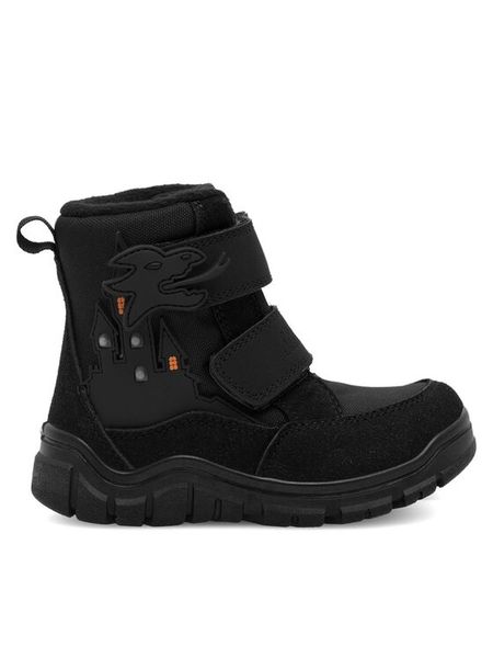 Action Boy Kozaki CP91-25227 Czarny. Czarne buty zimowe chłopięce Action Boy, z materiału, bez zapięcia. Za 99.99 zł.