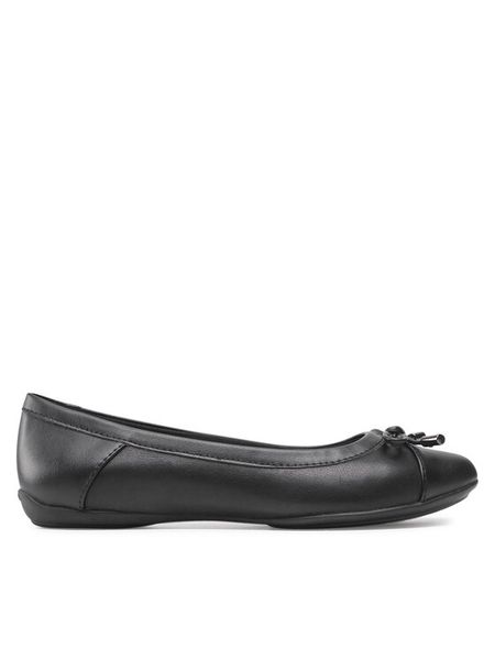 Geox Baleriny D Charlene C D16Y7C 08554 C9999 Czarny. Czarne baleriny damskie Geox, bez wzorów, ze skóry, bez obcasa. Za 199.99 zł.
