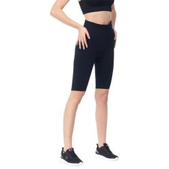 Spodenki Damskie Ilean Legging Shorts. Czarne szorty damskie IQ, bez wzorów, sportowe. Za 131.99 zł.