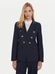 Maryley Marynarka 25IB139/M17 Granatowy Regular Fit. Niebieskie marynarki i żakiety damskie Maryley, m, bez wzorów, z syntetyku. Za 789.99 zł.