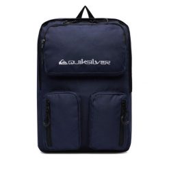 Plecak Quiksilver. Niebieskie plecaki męskie Quiksilver, bez wzorów. Za 89.99 zł.