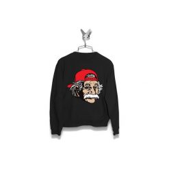Bluza Luźny Einstein Męska. Czarne bluzy bez kaptura damskie Failfake, m. Za 170.00 zł.