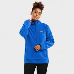 Bluza polarowa damska z kapturem Montreux-W. Niebieskie bluzy z kapturem damskie SIROKO, xl, z polaru. Za 254.00 zł.