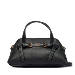 Torebka Tommy Hilfiger. Czarne torebki klasyczne damskie Tommy Hilfiger, bez wzorów, bez dodatków. Za 529.99 zł.