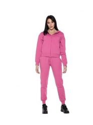 Bluza z bawełna z kaptur na co dzień na siłownię. Zielone bluzy sportowe damskie LEONE 1947 APPAREL, bez wzorów, z bawełny, bez kołnierzyka, bez ramiączek. Za 437.84 zł.