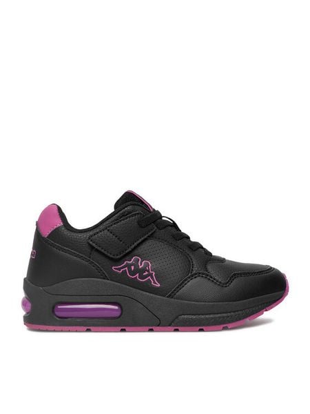 Kappa Sneakersy CEO-CP40-24976W-A(DZ) Czarny. Czarne buty sportowe dziewczęce Kappa, bez wzorów, ze skóry, bez zapięcia. Za 139.99 zł.