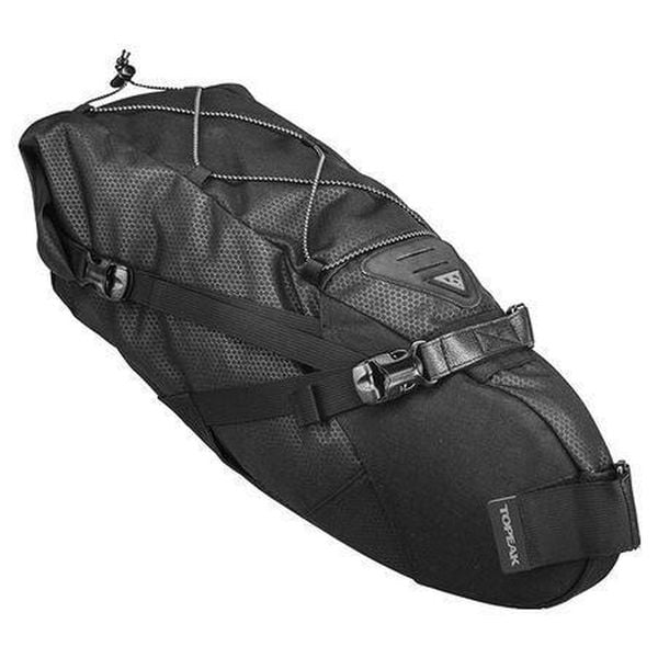 Torba na siodło Topeak BackLoader 15 L. Czarne torebki klasyczne damskie Topeak, bez wzorów, z materiału, bez dodatków. Za 360.49 zł.