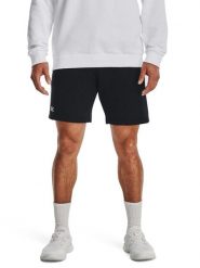 Under Armour Szorty dresowe "Rival" w kolorze czarnym rozmiar: M. Czarne szorty męskie Under Armour, z dresówki, bez kołnierzyka. Za 100.52 zł.