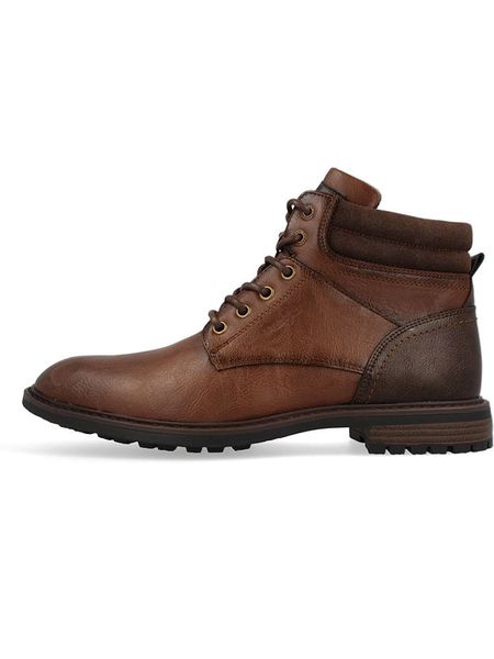 Wrangler Botki "George" w kolorze jasnobrązowym rozmiar: 45. Brązowe buty zimowe męskie Wrangler, bez zapięcia. Za 196.70 zł.