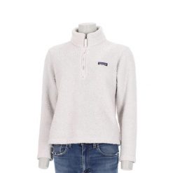 Second life - Patagonia bluza polarowa damska Los Gatos - Stan bardzo dobry. Białe bluzy bez kaptura damskie Patagonia, l, z materiału. Za 255.56 zł.