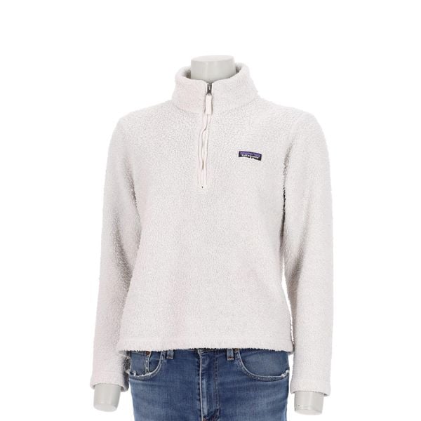 Second life - Patagonia bluza polarowa damska Los Gatos - Stan bardzo dobry. Białe bluzy bez kaptura damskie Patagonia, l, z materiału. Za 255.56 zł.