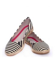 Goby Espadryle w kolorze czarno-kremowym rozmiar: 39. Brązowe espadryle damskie Goby, bez wzorów, bez obcasa. Za 218.57 zł.