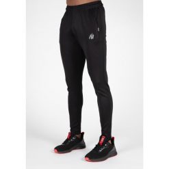 Scottsdale Track Spodnie - Czarny. Czarne spodnie sportowe męskie GORILLA WEAR, z elastanu. Za 232.00 zł.