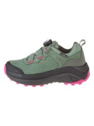 CMP Buty turystyczne "Juukat Low" w kolorze zielono-różowym rozmiar: 39. Zielone obuwie trekkingowe damskie CMP. Za 368.73 zł.