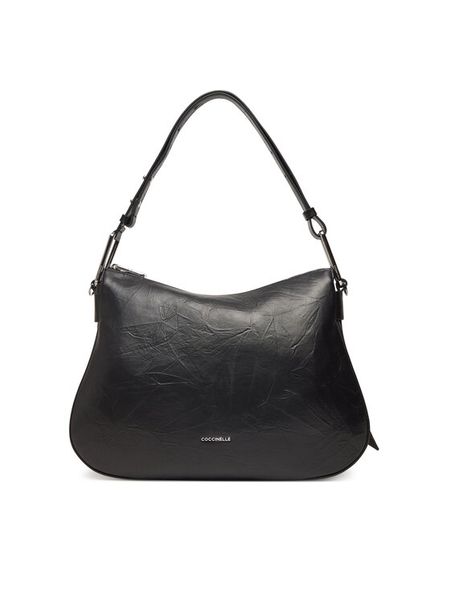 Coccinelle Torebka E1 S4P 13 01 01 Czarny. Czarne torebki klasyczne damskie Coccinelle, bez wzorów, ze skóry, bez dodatków. Za 879.99 zł.