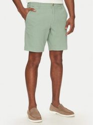 BOSS Szorty materiałowe H-Slice 50543951 Zielony Slim Fit. Zielone szorty męskie Boss, bez wzorów, z bawełny. Za 369.99 zł.