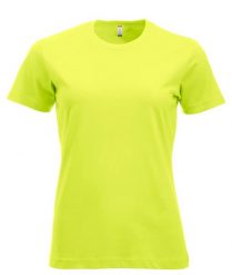 Clique New Classic-T Women – klasyczny T-shirt z bawełny, współczesny krój –. Zielone t-shirty damskie CLIQUE, xl, bez wzorów, z bawełny, bez kołnierzyka. Za 104.58 zł.