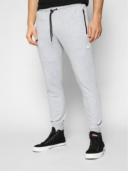 Jack & Jones Spodnie dresowe Will Air Sweat Noos 12184970 Szary Regular Fit. Szare spodnie dresowe męskie Jack & Jones, bez wzorów, z dresówki. Za 159.99 zł.