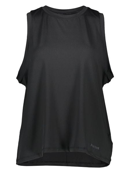 Marmot Top sportowy "202" w kolorze czarnym rozmiar: XL. Czarne topy damskie Marmot, xl, bez wzorów, bez kołnierzyka. Za 100.04 zł.