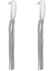 MENTHE À L'O Posrebrzane kolczyki-wkrętki rozmiar: onesize. Szare kolczyki damskie MENTHE À L'O, posrebrzane. Za 170.07 zł.