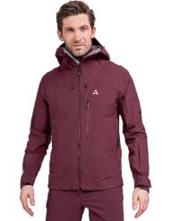 Kurtka narciarska męska Schöffel 3L Pizac. Czerwone kurtki narciarskie i snowboardowe damskie Schöffel, l, bez wzorów, z materiału, bez kaptura, narciarskie, Dermizax. Za 2,499.99 zł.