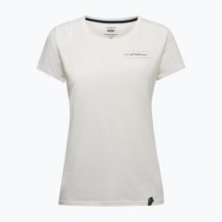 Koszulka damska La Sportiva Mantra. Białe t-shirty damskie La Sportiva, l, bez wzorów, z bawełny, bez ramiączek. Za 199.99 zł.