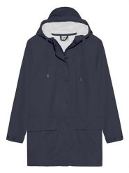 Exani Kurtka przeciwdeszczowa "Exani" w kolorze granatowym rozmiar: 42. Niebieskie kurtki przeciwdeszczowe damskie Exani, bez kaptura. Za 195.99 zł.