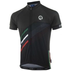 Koszulka rowerowa męska ROGELLI TEAM 2.0 z krótkim rękawem. Czarne t-shirty sportowe męskie Rogelli, m, bez ramiączek, rowerowe. Za 199.00 zł.