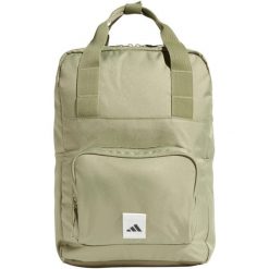 Plecak adidas Prime. Zielone plecaki damskie Adidas, bez wzorów, z materiału. Za 141.99 zł.