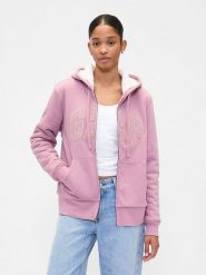 GAP Bluza w kolorze jasnoróżowym rozmiar: XL. Różowe bluzy z kapturem damskie GAP, xl. Za 171.68 zł.
