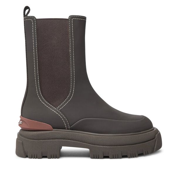 Sztyblety HOFF. Brązowe botki damskie HOFF, bez obcasa, na płaskiej podeszwie, bez zapięcia. Za 459.99 zł.