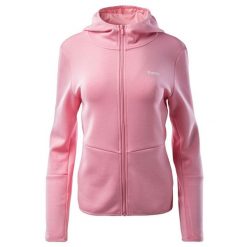 Bluza damska Hi-tec Lady Danio - różowa, Rozmiar L. Czerwone bluzy bez kaptura damskie Hi-tec, l, bez wzorów, z elastanu, bez ramiączek, bez kaptura. Za 129.99 zł.