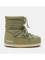 Moon Boot Botki zimowe "Evx" w kolorze khaki rozmiar: 37/38. Brązowe botki damskie Moon Boot, na zimę, z materiału, bez obcasa, bez zapięcia. Za 483.17 zł.