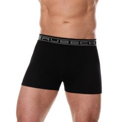 Bokserki bawełniane classic męskie Brubeck Comfort Cotton. Szare bokserki męskie Brubeck, bez wzorów, z bawełny. Za 41.99 zł.