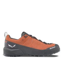 Buty trekkingowe Salewa Wildfire Leather 2 GTX. Brązowe buty trekkingowe męskie Salewa, z gore-texu, bez zapięcia, trekkingowe, gore-tex. Za 770.00 zł.