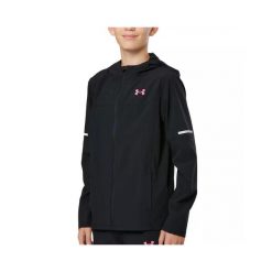 Kurtka dresowa Under Armour TECH UTILITY WOVEN Junior. Czarne kurtki treningowe męskie Under Armour, xl, bez wzorów, z dresówki, na jogę i pilates. Za 281.25 zł.