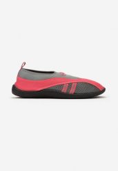 Czerwono-Szare Buty Sportowe Kąpielowe do Wody Eferta. Czerwone buty sportowe na co dzień męskie Born2be, bez zapięcia, żeglarskie. Za 29.99 zł.
