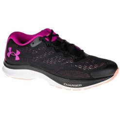 Buty do biegania damskie, W Charged Bandit 6. Czarne obuwie do biegania damskie Under Armour. Za 269.99 zł.
