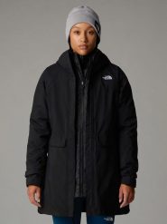 The North Face Parka funkcyjna 3w1 w kolorze czarnym rozmiar: M. Czarne parki damskie The North Face, m, bez wzorów. Za 1,054.24 zł.