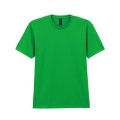 Koszulka Unisex Dla Dorosłych Softstyle Midweight. Niebieskie bluzki damskie Gildan, l, bez wzorów, bez kołnierzyka. Za 37.99 zł.