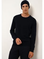 Just Cashmere Kaszmirowy sweter "Gabin" w kolorze granatowym rozmiar: L. Niebieskie swetry męskie Just Cashmere, l, bez wzorów, z kaszmiru, bez kołnierzyka. Za 612.06 zł.