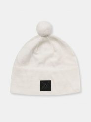 Halti Czapka beanie "Pilke" w kolorze kremowym rozmiar: onesize. Brązowe czapki zimowe damskie Halti, z wełny. Za 137.35 zł.