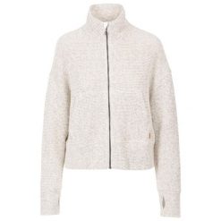 Trespass Prompt - Damski top na co dzień w kolorze złamanej bieli. Białe topy damskie Trespass, bez wzorów, z dzianiny, bez kołnierzyka. Za 277.99 zł.